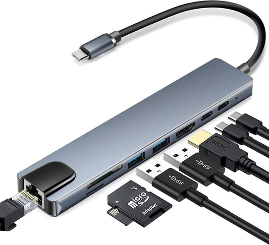 8 in 1 hdtv multiport connector - Prive Mobiles